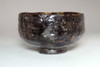 Raku 4th Ichinyu 'kuro raku chawan' antique tea bowl #3179