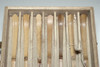Set of 14 'chashaku' Urasenke successive type bamboo tea scoops #3215