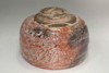 Raku 12th  Konyu 'houou (phoenix) aka-raku chawan' tea bowl #3233