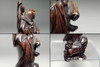 Fine antique rosewood monk carving Statue #3249