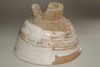 Brush marked pottery tea bowl #3453