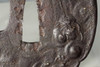 Tsuba - Antique Japanese iron samurai sword guard #3456