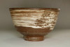 Hakeme Chawan - Brush marked pottery tea bowl #3457