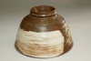 Hakeme Chawan - Brush marked pottery tea bowl #3457