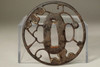 Tsuba - Antique Japanese samurai sword guard #3459