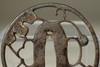 Tsuba - Antique Japanese samurai sword guard #3459