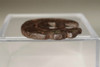 Tsuba - Antique Japanese inlaid samurai sword guard #3461