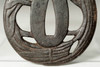 Wakizashi Tsuba - Antique samurai sword guard from Japan #3474