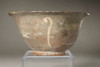 10th Raku - Tannyu (1795-1854) Antique aka-raku dish bowl #3482