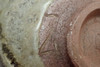 Kato Tokuro (1896-1985) Vintage Japanese tea bowl in Karatsu ware #3492