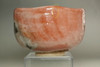 6th Raku - Sanyu (1685-1739) Aka-raku tea bowl #3507