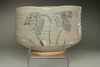 Kato Tokuro (1896-1985) Shino ware tea bowl #3522