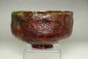 Kato Sekishun (1870-1943) Tatsutanishiki glazed tea bowl #3527