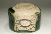 Kitaoji Rosanjin (1883-1959) Vintage Oribe ware tea bowl #3537