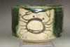 Kitaoji Rosanjin (1883-1959) Vintage Oribe ware tea bowl #3537