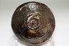 4th Raku - Ichinyu (1640-1696) kuro-raku tea bowl #3607