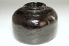 7th Raku - Chonyu (1714-1770) Kuro-raku tea bowl #3636