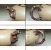 Chinese pottery teapot 520cc #3707