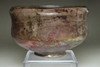 Antique metallic glazed raku tea bowl in Dojyoji ware #3731