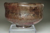 Antique metallic glazed raku tea bowl in Dojyoji ware #3731