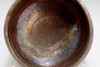 Antique metallic glazed raku tea bowl in Dojyoji ware #3731