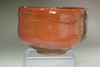 10th Raku - Tannyu (1795-1854) Antique aka-raku tea bowl #3750