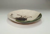 Kitaoji Rosanjin (1883-1959) Pottery plate in oribe ware #3780