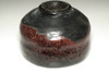 3rd Raku Donyu (Nonko) (1599-1656) Kuro-raku tea bowl #3850