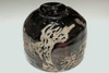 Ogata Kenzan (1663-1743) Kuro-raku tea bowl #3886