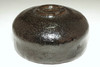 4th Raku Ichinyu (1640-1696) Antique kuro-raku tea bowl #3935