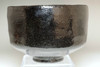 11th Raku Keinyu (1817-1902) Kuro-raku tea bowl #3950