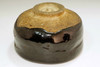 10th Raku Tannyu (1795-1854) Kuro-raku tea bowl #4009