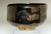 10th Raku Tannyu (1795-1854) Kuro-raku tea bowl #4009
