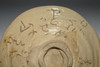Otagaki Rengetsu (1791-1875) Antique poem carved plate bowl #4070