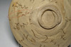 Otagaki Rengetsu (1791-1875) Antique poem carved plate bowl #4070