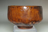 Ohi Choraku (1902-1991) Vintage tea bowl in ohi ware #4081