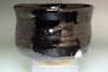Kato Tokuro (1896-1985) Seto-guro tea bowl "Kokeshimizu" #4082
