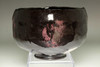 Raku 14th Kakunyu 'kuro raku chawan' black glazed tea bowl #4116