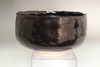 Raku 14th Kakunyu 'kuro raku chawan' black glazed tea bowl #4173
