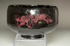 Raku 14th Kakunyu 'kuro raku chawan' black glazed tea bowl #4188