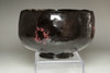 Raku 14th Kakunyu 'kuro raku chawan' black glazed tea bowl #4188