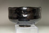 12th Raku Konyu (1857-1932) Antique kuro-raku tea bowl #4200