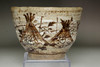 Aoki Mokubei (1767-1833) Antique iron glaze painted tea bowl #4201
