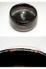 3rd Raku Donyu (Nonko) (1599-1656) Antique Kuro-raku teabowl #4228