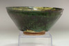 Kato Shuntai (1802-1877) Antique Oribe pottery tea bowl #4233