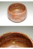 Raku Kichizaemon 10th Tannyu (1795-1854) small Antique aka-raku tea bowl #4249