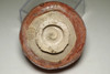 Raku Kichizaemon 10th Tannyu (1795-1854) small Antique aka-raku tea bowl #4249