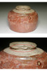 Raku Kichizaemon 10th Tannyu (1795-1854) small Antique aka-raku tea bowl #4249