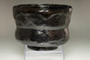 5th Raku - Sonyu (1664-1716) Antique kuro-raku tea bowl #4259