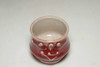 Kawai Sota (1973- ,Great-grandson of Kanjiro) cinnabar sake cup #4267